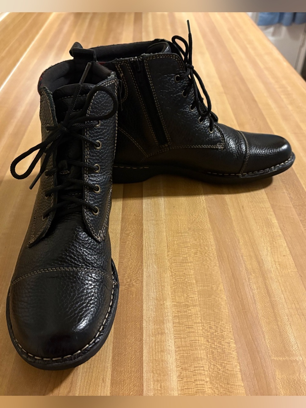 Clarks leather boots - Picture 2 of 5
